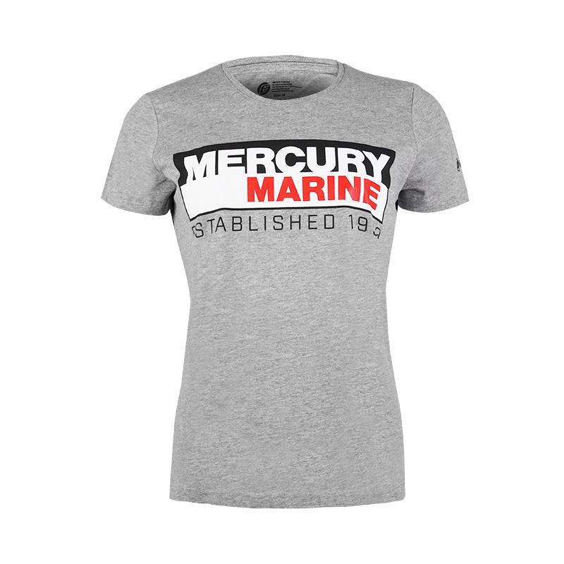 T-shirt femme gris Heritage