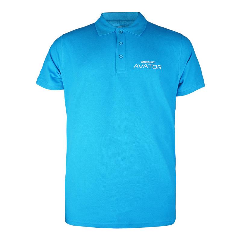 Herren Avator Polo-Shirt in türkis