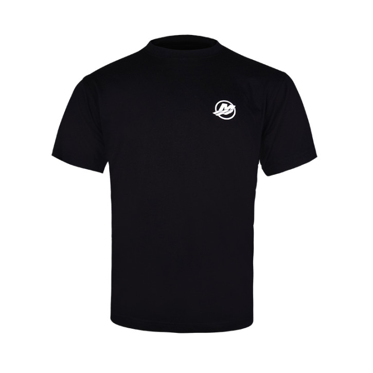 T-shirt en noir, taille 2XL