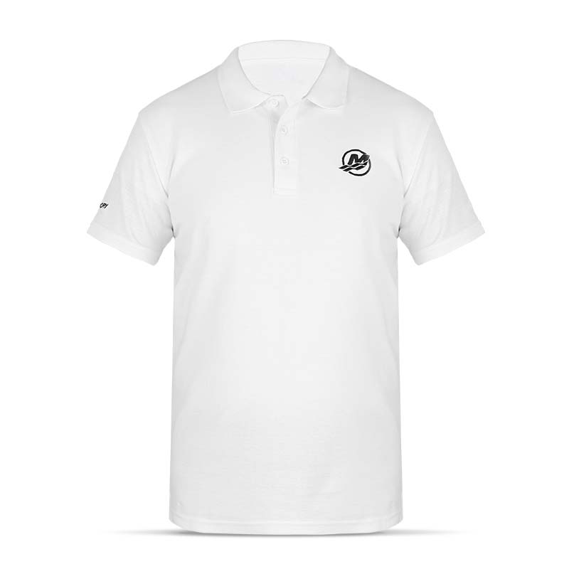 T-shirt Blanc Polo Pour Homme 